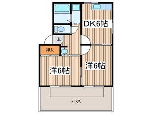 ハイツ白金の物件間取画像